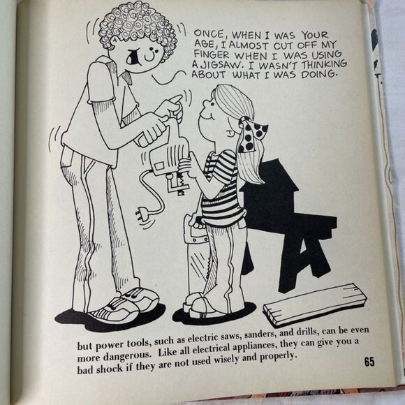 Childrens Book Handling Fear Dangerous Things Situations 1979 u Joy Wilt Ready S - Picture 11 of 11